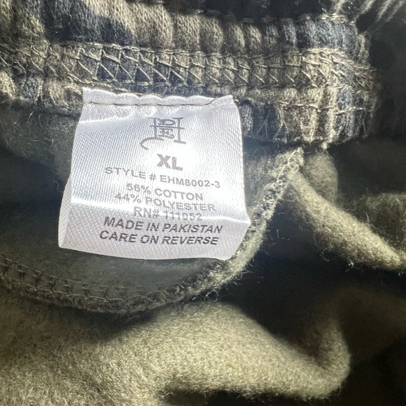 Ed Hardy Men’s Zebra Camo Jogger Sweatpants - Picture 10 of 11